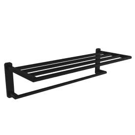 Eastbrook Asti Towel Shelf Matt Black   52.437