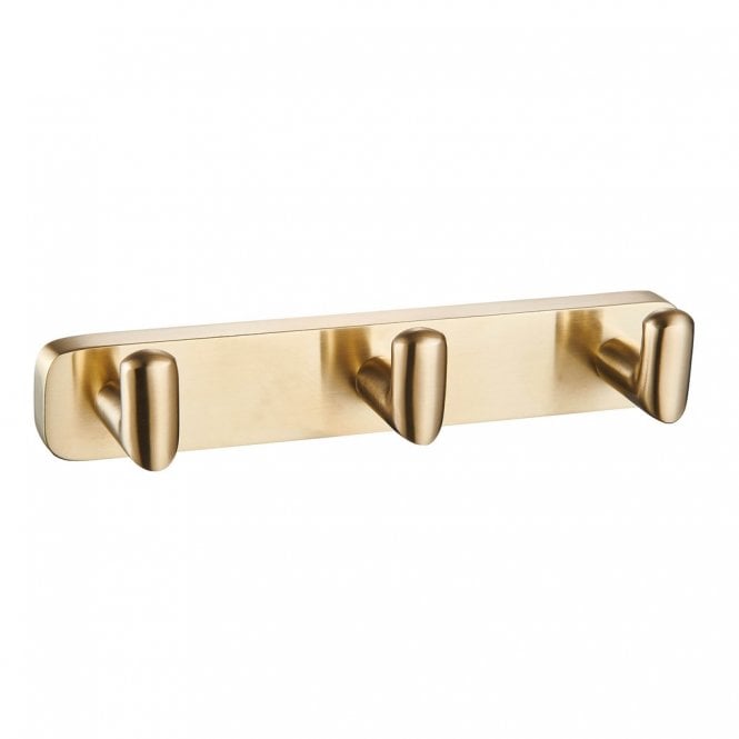 Eastbrook  Asti Triple Robe Hook Brushed Brass   52.458
