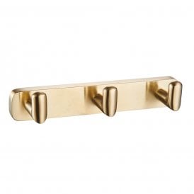 Eastbrook Asti Triple Robe Hook Brushed Brass   52.458