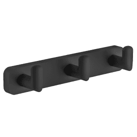 Eastbrook Asti Triple Robe Hook Matt Black   52.438