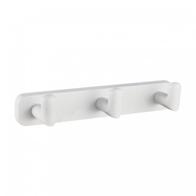 Eastbrook  Asti Triple Robe Hook Matt White   52.478