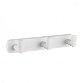 Eastbrook Asti Triple Robe Hook Matt White   52.478