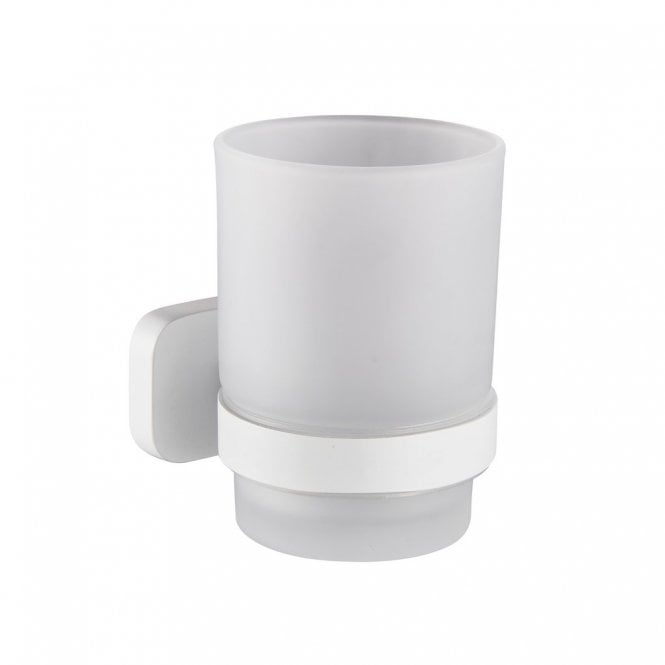 Eastbrook  Asti Tumbler Holder Matt White   52.468