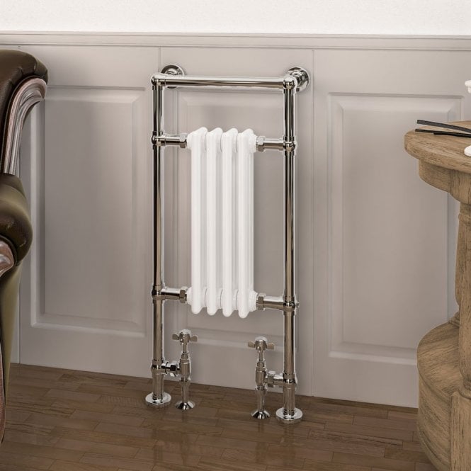 Eastbrook  Avon 960mm x 429 Chrome / Gloss White   41.1027