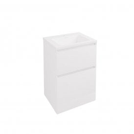 Eastbrook Badbury 60cm Floor Standing Drawer Unit Gloss White 72.0034