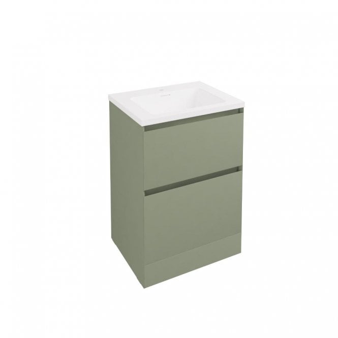 Eastbrook  Badbury 60cm Floor Standing Drawer Unit Savannah Green 72.0036