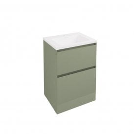 Eastbrook Badbury 60cm Floor Standing Drawer Unit Savannah Green 72.0036