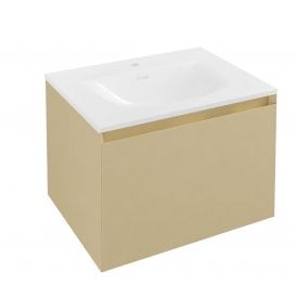 Eastbrook Badbury 60cm Wall Hung Unit 1 Drawer Sahara   72.0029