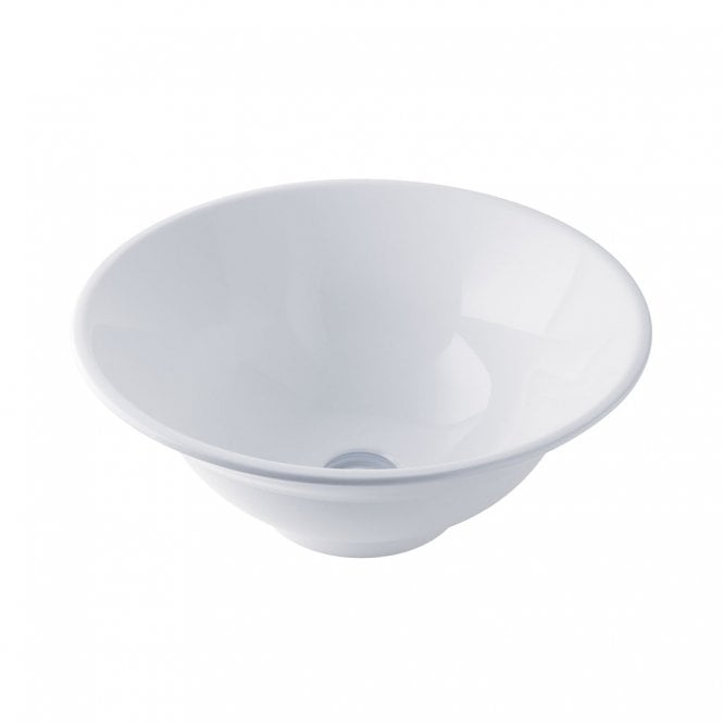 Eastbrook  Barbro 46cm x 46cm Cast Marble Sit On Basin White   51.033