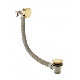 Eastbrook Bath Waste With Overflow Filler Brushed Brass   98.1016