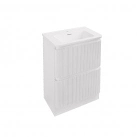 Eastbrook Belice 60cm Floor Standing Drawer Base Unit High Gloss White 37.2097