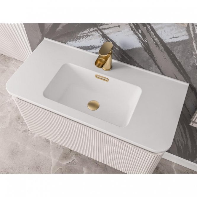 Eastbrook  Belice 80cm Ceramic Basin White 103.046