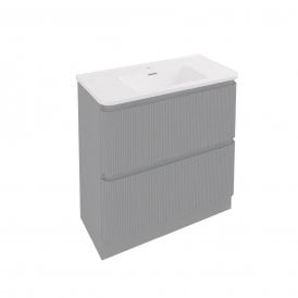 Eastbrook Belice 80cm Floor Standing Drawer Base Unit Matt Grey 37.2100