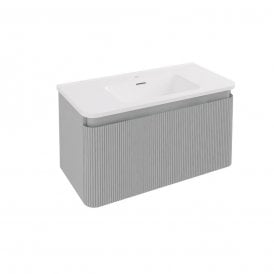 Eastbrook Belice 80cm Wall Hung Unit Matt Grey 37.2103