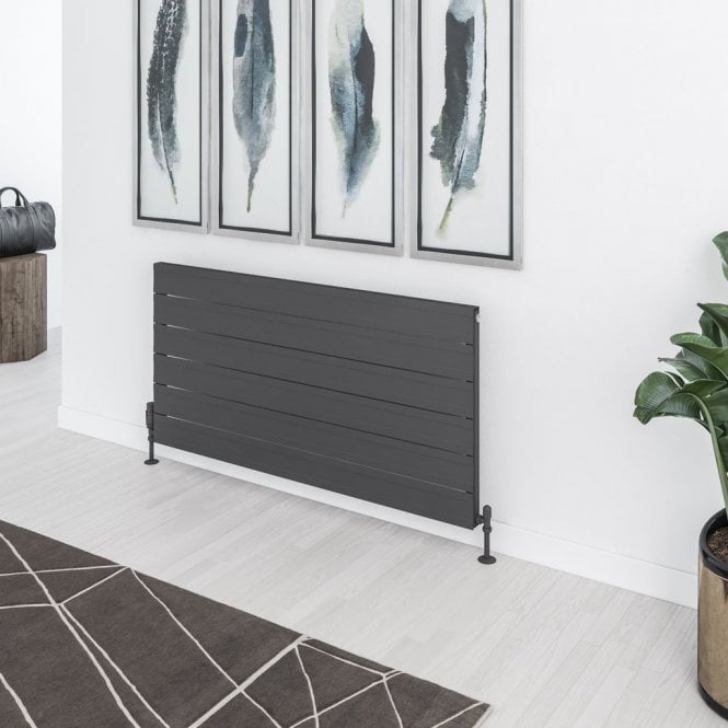 Eastbrook  Berkeley 603mm x 1200mm Aluminium Radiator Matt Anthracite   89.0730