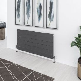 Eastbrook Berkeley 603mm x 1200mm Aluminium Radiator Matt Anthracite   89.0730