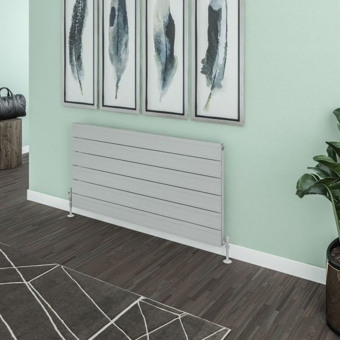 Eastbrook  Berkeley 603mm x 1200mm Aluminium Radiator Matt Grey   89.0722