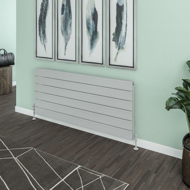 Eastbrook  Berkeley 603mm x 1400mm Aluminium Radiator Matt Grey   89.0723