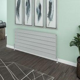 Eastbrook Berkeley 603mm x 1400mm Aluminium Radiator Matt Grey   89.0723