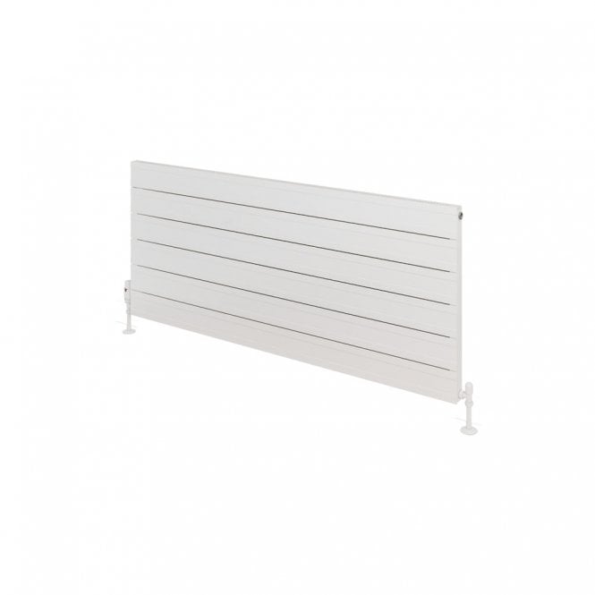 Eastbrook  Berkeley 603mm x 1400mm Aluminium Radiator Matt White   89.0715