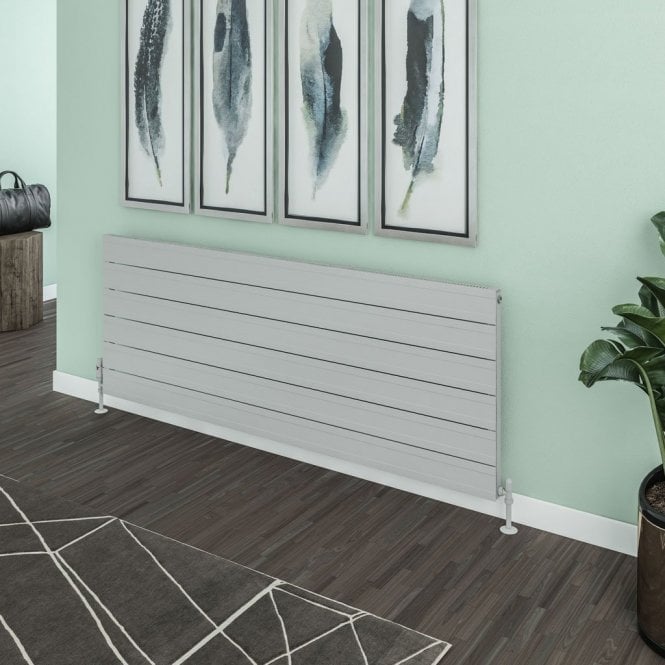Eastbrook  Berkeley 603mm x 1600mm Aluminium Radiator Matt Grey   89.0724