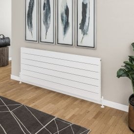 Eastbrook Berkeley 603mm x 1600mm Aluminium Radiator Matt White   89.0716
