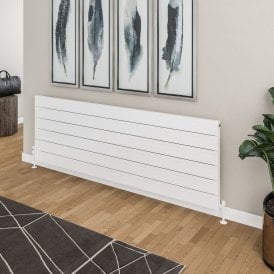 Eastbrook Berkeley 603mm x 1800mm Aluminium Radiator Matt White   89.0717