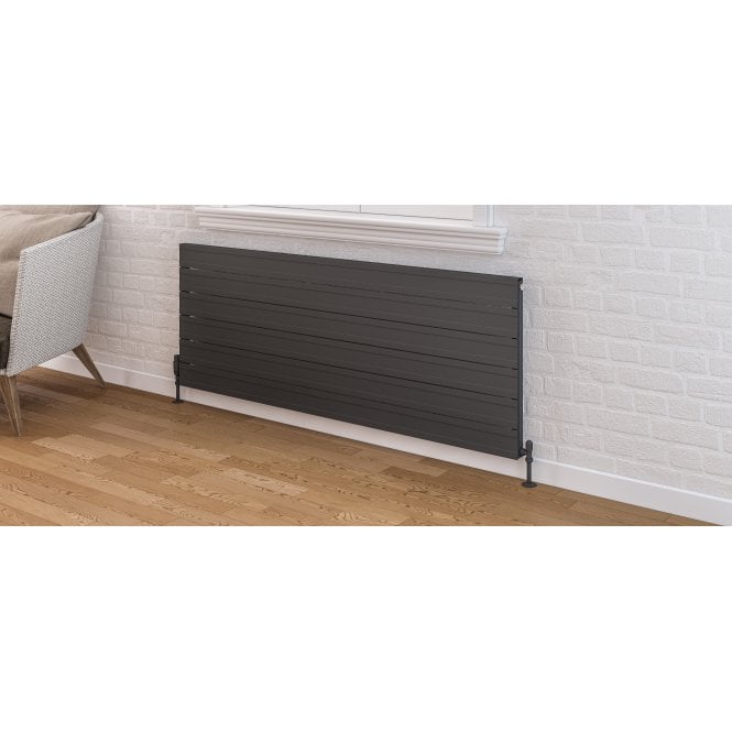 Eastbrook  Berkeley 603mm x 600mm Aluminium Radiator Matt Anthracite   89.0727