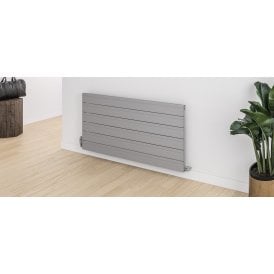 Eastbrook Berkeley 603mm x 600mm Aluminium Radiator Matt Grey   89.0719