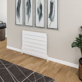 Eastbrook Berkeley 603mm x 800mm Aluminium Radiator Matt White   89.0712