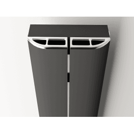 Eastbrook Berlini Cover Cap Set 185mm Chrome   86.0139