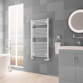 Eastbrook Biava Multirail HV Straight 1118mm x 600mm Matt White   61.0119