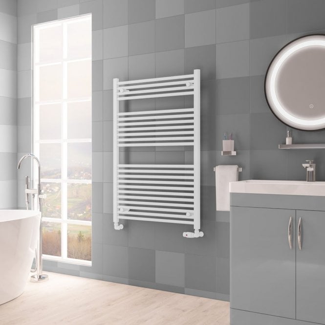 Eastbrook  Biava Multirail HV Straight 1118mm x 750mm Matt White   61.0120