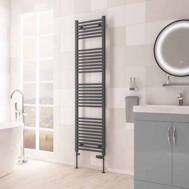Eastbrook  Biava Multirail HV Straight 1720mm x 450mm Matt Anthracite   61.0101