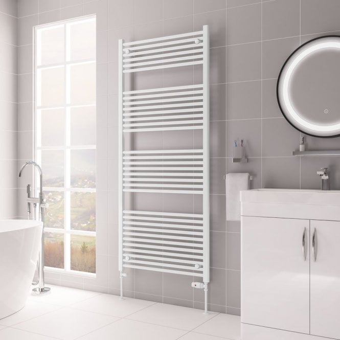 Eastbrook  Biava Multirail HV Straight 1720mm x 750mm Gloss White   61.0093