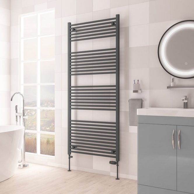 Eastbrook  Biava Multirail HV Straight 1720mm x 750mm Matt Anthracite   61.0103