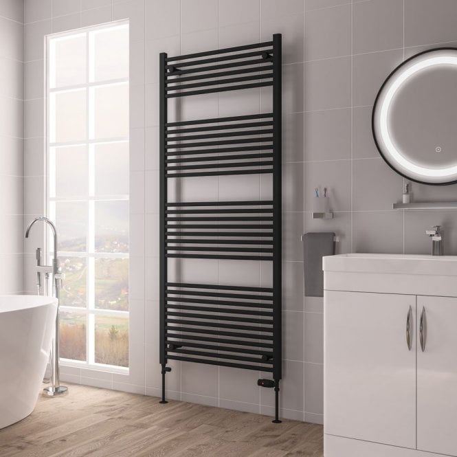 Eastbrook  Biava Multirail HV Straight 1720mm x 750mm Matt Black   61.0113