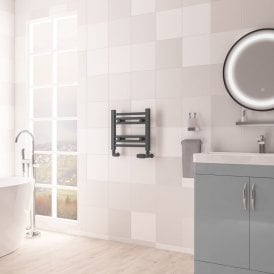 Eastbrook Biava Multirail HV Straight 360mm x 400mm Matt Anthracite   61.0094