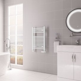 Eastbrook Biava Multirail HV Straight 688mm x 450mm Gloss White   62.0377