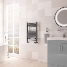 Eastbrook Biava Multirail HV Straight 688mm x 450mm Matt Anthracite   61.0095