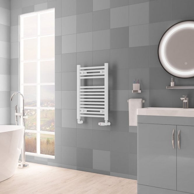 Eastbrook  Biava Multirail HV Straight 688mm x 450mm Matt White   61.0115