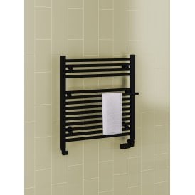 Eastbrook Biava Multirail HV Straight 688mm x 600mm Matt Black   61.0106