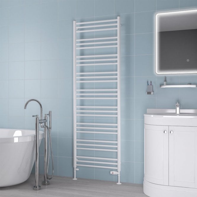 Eastbrook  Biava Round 1800mm x 600mm White   41.0162