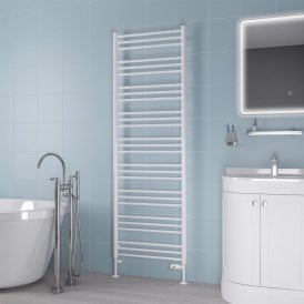 Eastbrook Biava Round 1800mm x 600mm White   41.0162