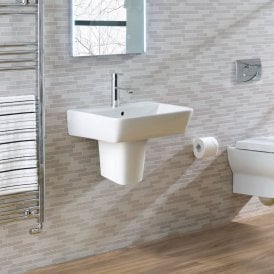 Eastbrook Bijou/Collindale Semi Pedestal White   26.0085
