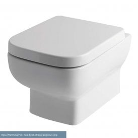 Eastbrook Bijou Wall Hung Pan White   26.0072