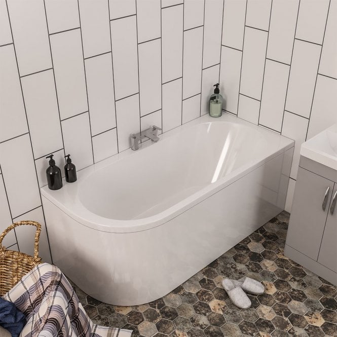 Eastbrook  Biscay Beaufort Double Ended 1700mm x 750mm Right Hand 208 Litre Bath   42.1054