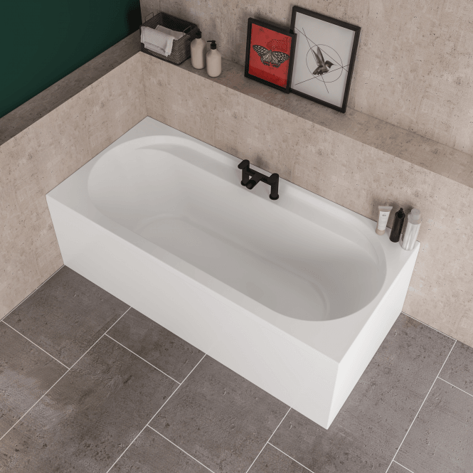 Eastbrook  Biscay Beauforte Reef Double Ended 1600mm x 800mm 205 Litre Bath   42.1283