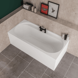 Eastbrook Biscay Beauforte Reef Double Ended 1700mm x 800mm 223 Litre Bath   42.1282