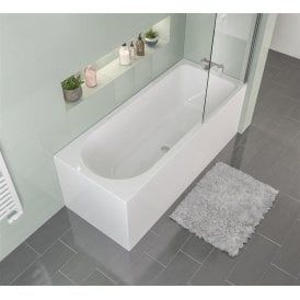 Eastbrook Biscay Beauforte Shower Bath 1700mm x 750mm Right Hand 234 Litre Bath   42.1214